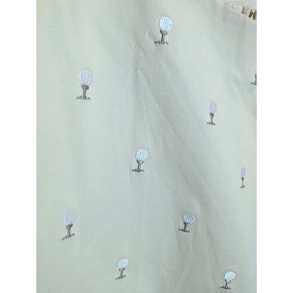 VTG St John Sport Skirt Skort Women Sz 10 Golf Embroidery Buckle Pockets - Picture 2 of 11